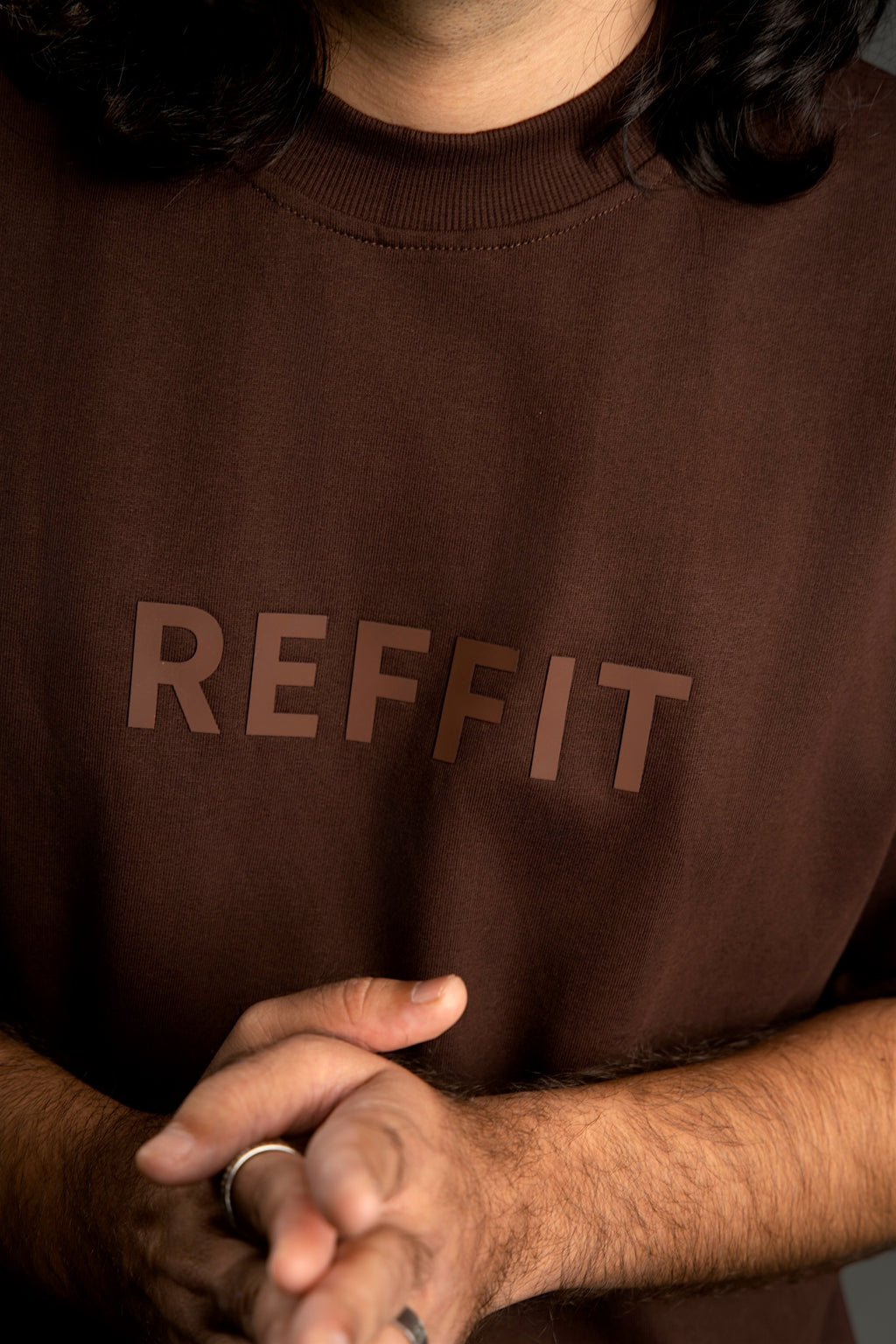 Core Badge Tee - Brown [Unisex]